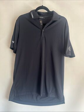 Levelwear Guinness Black Men's Polo Shirt size large